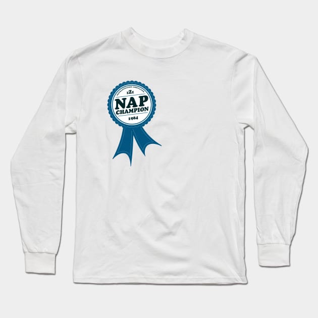 Nap Champion Long Sleeve T-Shirt by lwjones